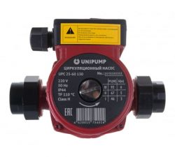 Насос циркуляционный UNIPUMP UPC 25-60 130 с присоединителями