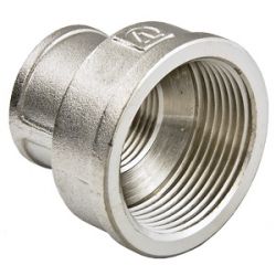 Муфта переходная латунная никелированная Ду20х15 ValTec 