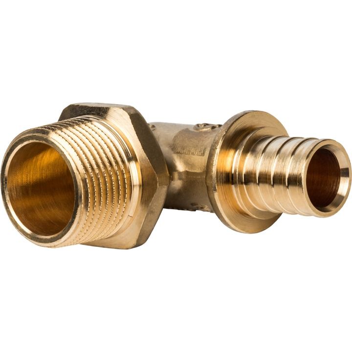 SFA-0005-002034 STOUT Угольник-переходник 20х3/4Н для трубы из сшитого полиэтилена