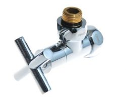 Вентиль угловой  для полотенцесушителя КРЕСТ 1/2"Н х 3/4"В (8500SCH0405)